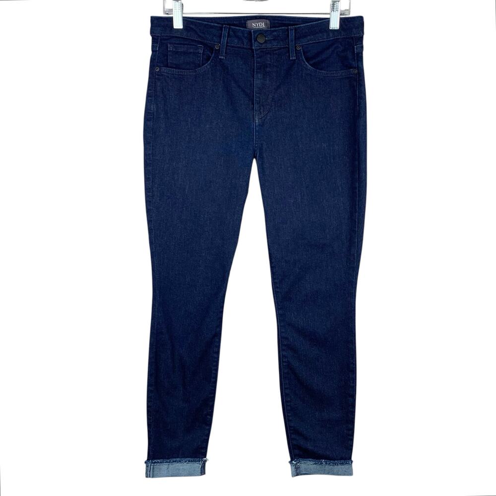 NYDJ Women’s Skinny Jeans in Dark Indigo Blue
